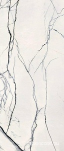 Керамогранит Florim Magnum B&W Marble Breach High-Glossy 120x280 Белый 