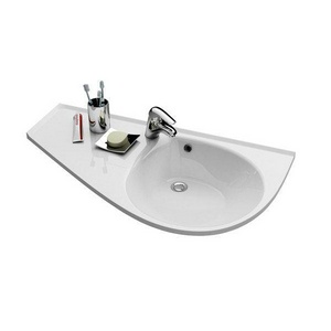 Умывальник AVOCADO "COMFORT" L белый с отвеpстиями Ravak Avocado XJ9L1100000