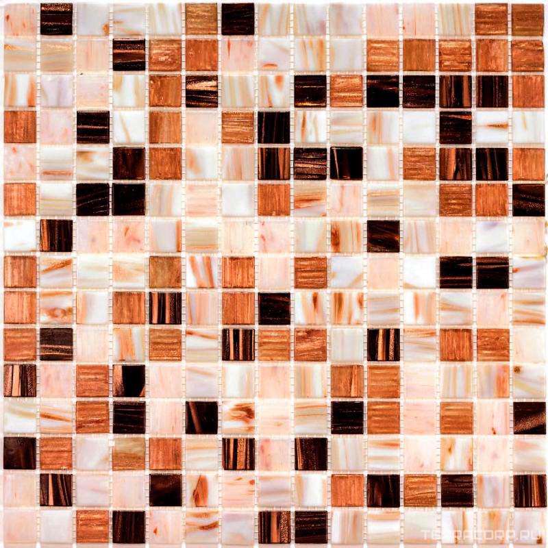 Мозаика Bonaparte Мозаика стеклянная STEP-1 (20x20x4) 32,7x32,7 Комбинированный, фото 3