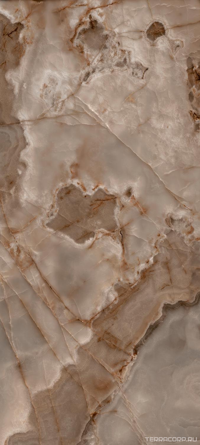 Керамогранит Florim Magnum Reves de Rex Choco Glossy 120x280 Коричневый, фото 5