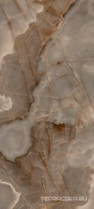 Керамогранит Florim Magnum Reves de Rex Choco Glossy 120x280 Коричневый 