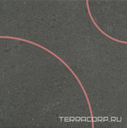 Декор Матрикс антрацит |30x30