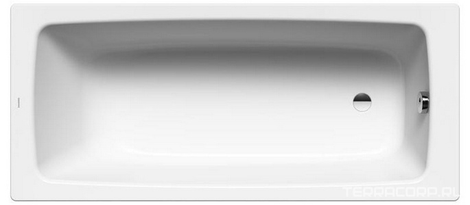 Ванна  Мод.751 180х80x41 белый + easy-clean, цвет белый ZZ Kaldewei Cayono 275100013001