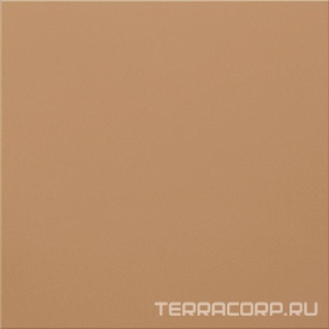 Керамогранит Уральский гранит Уральские фасады Грес Уральский UF032 светло-кирпичный моноколор матовый60x60 Бежевый 