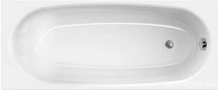 Ванна акриловая 170х70 см, БЕЗ панелей, каркаса и сифона, цв.белый ZZ DOMANI-Spa Standard DS02Sd17070M