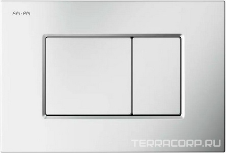 Клавиша для инсталляции PRO С арт.I070231, матовый хром ZZ AMPM Универсал I070231