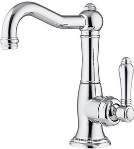 Смеситель для раковины на 1 отв., с д/к (цв.хром / ручки цв.), Nicolazzi ZZ Nicolazzi El Capitan 3452 CR 75 C
