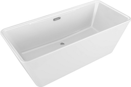Акриловая ванна отдельностоящая 170*75 см, слив-перелив в комплекте 1Marka Aima 01айк1775