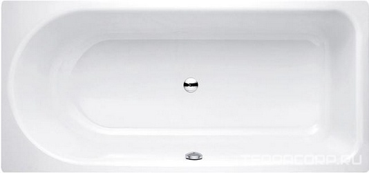 Стальная ванна Bette Ocean 8857 PLUS перелив спереди