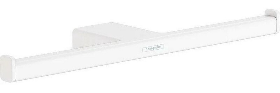 Держатель для туалетной бумаги, двойной, (цв.матовый белый),  ZZ Hansgrohe AddStoris 41748700
