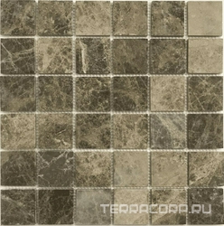 Мозаика из камня на сетке М20-259-48Т ZZ |30.5x30.5