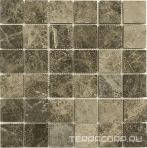 Мозаика Спектр-М Натуральный камень Мозаика из камня на сетке М20-259-48Т 30.5x30.5 Комбинированный 