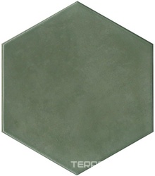 Флорентина зелёный глянцевый 20x23.1