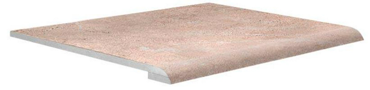 Ступени Kerama Marazzi Мраморный дворец Ступень Double Проходная  беж лаппатир. (n060438)проф:V 40.2x 40.2 Бежевый 