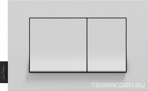 Клавиша двойного смыва для инсталляции, цвет белый ZZ Jacob Delafon Универсал E20858-00