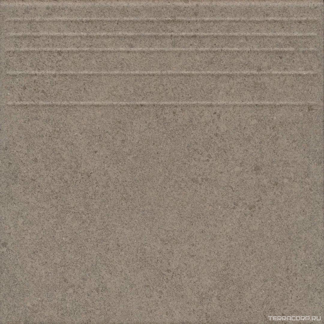Керамогранит Kerama Marazzi Базис коричневый ступени матовый 30х30 Коричневый, фото 3