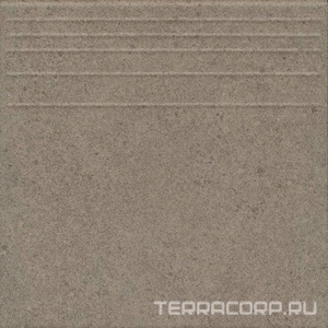 Керамогранит Kerama Marazzi Базис  коричневый ступени матовый 30х30 Коричневый 