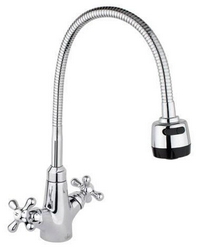 Смеситель Timo Aviator 0076FS для кухонной мойки| 15x47x33