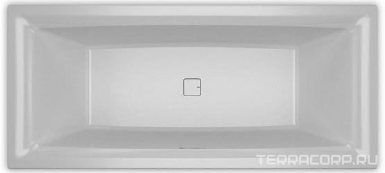 Акриловая ванна Riho Still Square 170x75 подголовник слева| 170x75x47