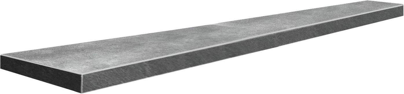 Ступени Kerama Marazzi Фондамента Ступень ЕВРО Техно Левая светлый (из n060470) 35х119.5 Серый, фото 5