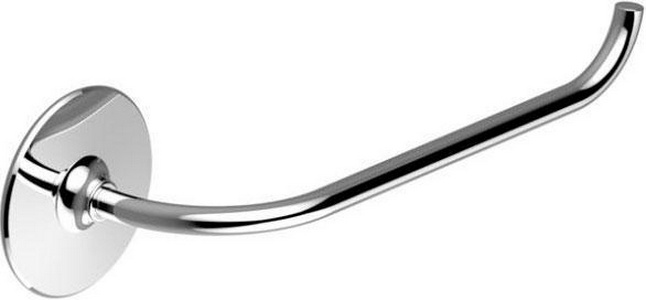 Держатель для туалетной бумаги на клейкой ленте, без крышки, настенный, хром Kleber Kleber KLE-016