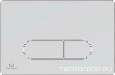 Клавиша двойного смыва, (цв.хром), Prosys Oleas ZZ