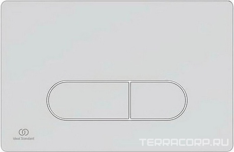Клавиша двойного смыва, (цв.хром),  ZZ Ideal Standard Prosys Oleas R0115AA