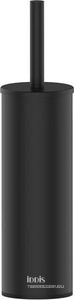 Ерш Optima Home напольный, 8.4x8.4x34 см, цв. черный матовый,  ZZ Iddis Mirro BRUBL0i47