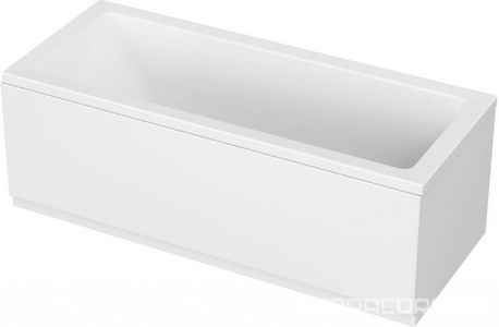 Ванна 170х70хh45см, прямоугольная, без каркаса, (акрил),  ZZ Cezares Plane Solo PLANE SOLO-170-75-45-W37
