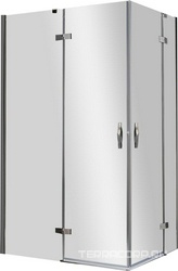 BERGAMO-W-AH-2-120/100-C-Cr-L Душевой уголок | ZZ