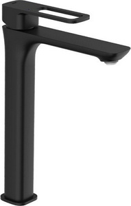 Смеситель для раковины, без д/к, цв.черный, ZZ Iddis slide SLIBL01i01