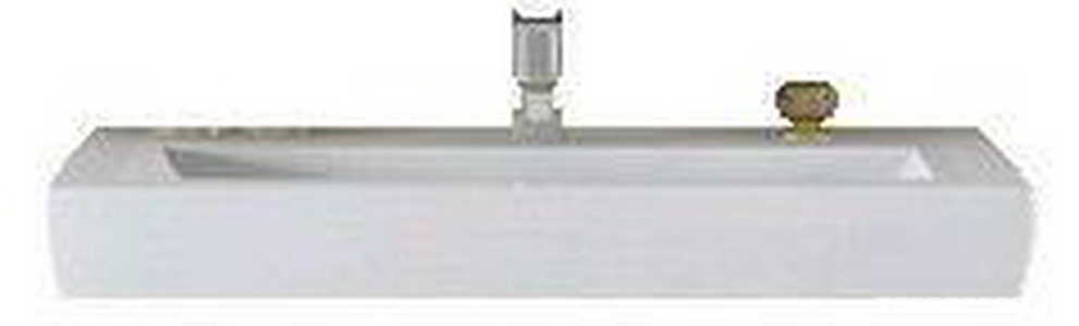 Раковина Q800 для тумбы , белая (БЕЗ ТУМБЫ НЕ ПРОДАЕТСЯ!) XX Opadiris Лаварро Q800/Тигода80