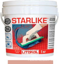 Затирка Starlike CORALLO C.230 св.розовый 5 кг.ZZ