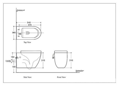 Унитаз подвесной с крышкой-сидением микролифт, безободковый, цв.белый Aquanet Logan 261951