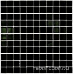 Black glass (25x25x4) ZZ 30x30