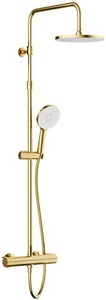 Смеситель для душа , термостатический, без душ.гарнитура, цвет золото глянец ZZ AMPM X-Joy F0785A499