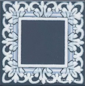 Керамическая плитка Kerama Marazzi Алмаш Декор  синий глянцевый 9,8х9,8 Синий 