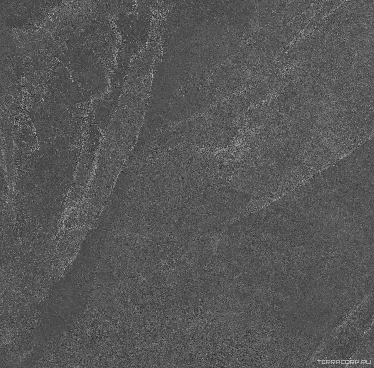 Керамогранит Terra TE04 Black непол. рект. |60х60