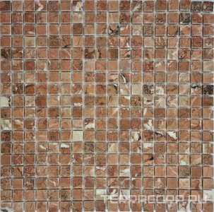 Мозаика Спектр-М Натуральный камень Мозаика из камня на сетке М20-357-15Р 30.5x30.5 Комбинированный 