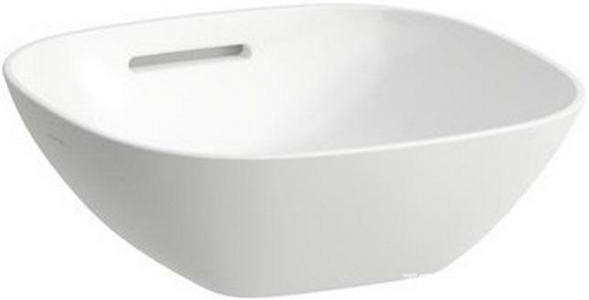 Раковина накладная на столешницу, 350х360хh1145мм, без отв.д/смесителя, (цв. белый),  ZZ Laufen Ino 8.1230.0.000.109.1