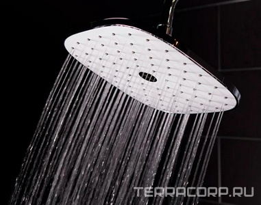 Смеситель для ванны и душа Sena SENSB3Fi06, ручной и верхний душ, см-ль, цв. хром, ZZ Iddis sena SENSB3Fi06