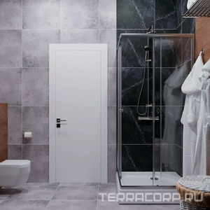 Душевая уголок -хром, 90х90х202 см, крепления к стене приобретаются отдельно, поддон (высот.17 см), сифон в компл.ZZ Triton Вента Щ0000049616