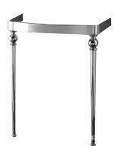 Консоль металлическая для раковины  69,5см, (цв. хром),  ZZ Devon & Devon Westminster DEWESTCR