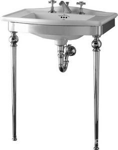 Консоль металлическая для раковины  69,5см, (цв. хром),  ZZ Devon & Devon Westminster DEWESTCR