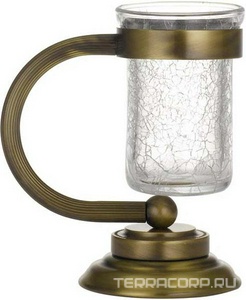 Стакан Boheme Murano 10911-BR, для зубных щеток настольный, цвет бронза ZZ Boheme Универсал 10911-BR