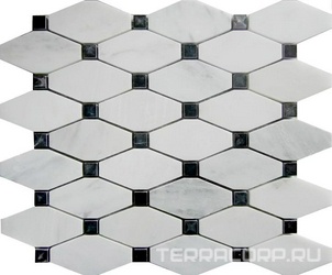 Мозаика из камня на сетке М20-212Р ZZ |29.5x34