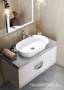 Раковина-чаша CANALETTO  65 см, БЕЗ сифона, белая Kerama Marazzi Canaletto CN.wb.65