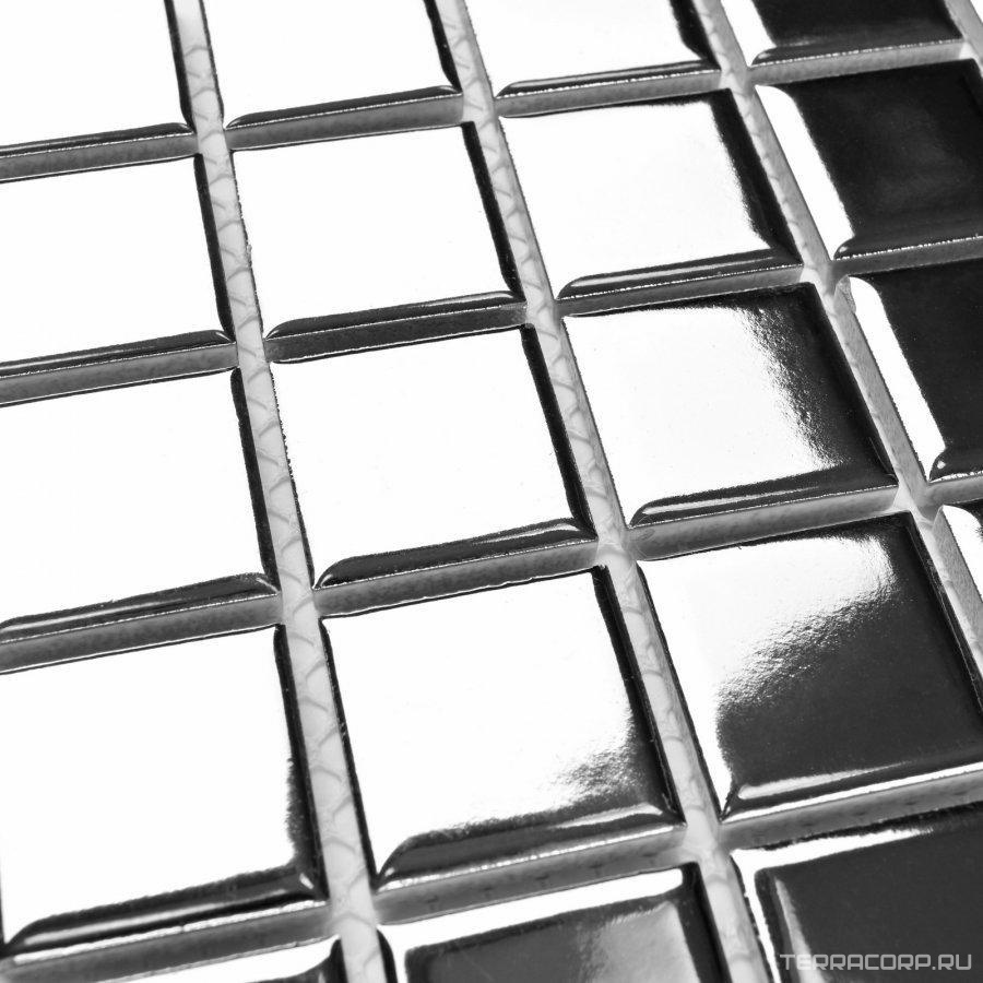 Мозаика Bonaparte Мозаика керамогранитная Everest Silver (25x25x5,2) 30,25x30,25 Комбинированный, фото 5
