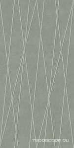 Керамическая плитка Kerama Marazzi Таделакт  зелёный светлый матовый структура обрезной 60x119,5x0,9 Зеленый 