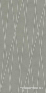 Керамическая плитка Kerama Marazzi Таделакт  зелёный светлый матовый структура обрезной 60x119,5x0,9 Зеленый 